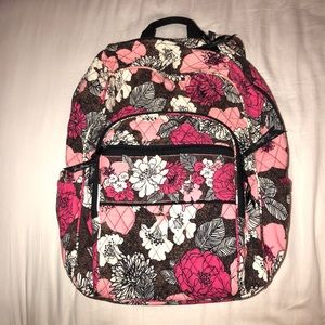NWOT Vera Bradley Campus Backpack in Mocha Rouge!